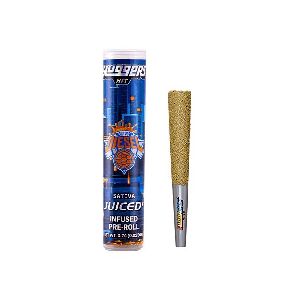 Single Infused Pre-Roll-Sluggers Hit-New York Diesel Pre-roll