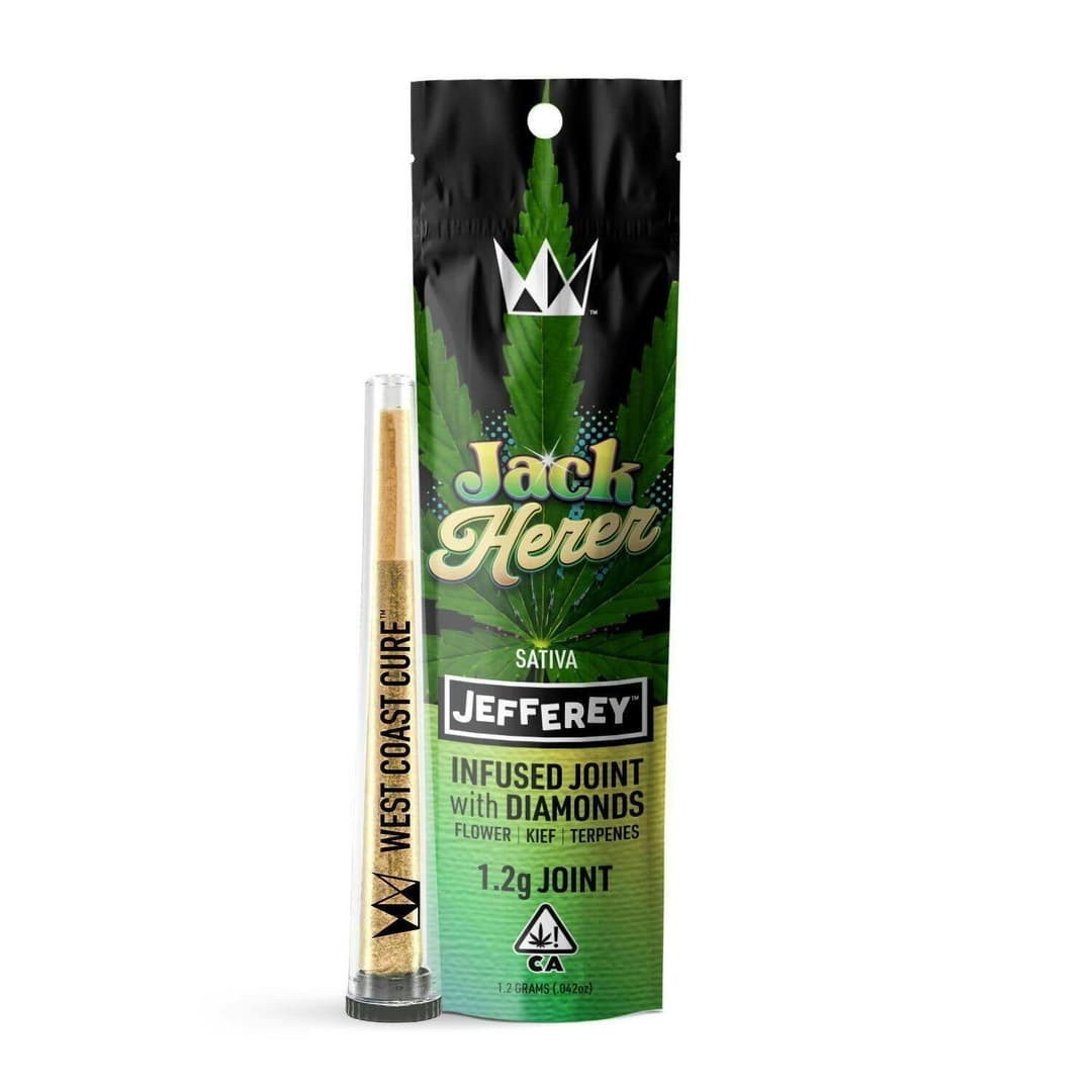 Single Infused Pre-Roll-West Coast Cure-Jack Herer Jefferey