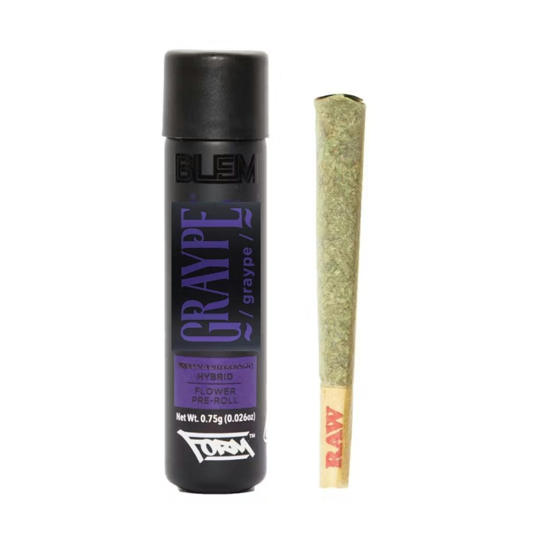 Single Pre-Roll-Blem-Graype Pre-Roll