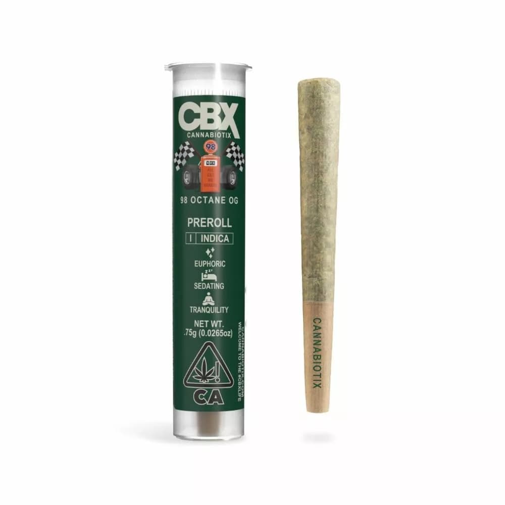 Single Pre-Roll-Cannabiotix-98 Octane Preroll