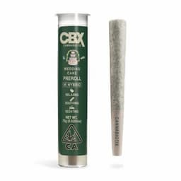 Single Pre-Roll-Cannabiotix-Wedding Cake Preroll-image-1