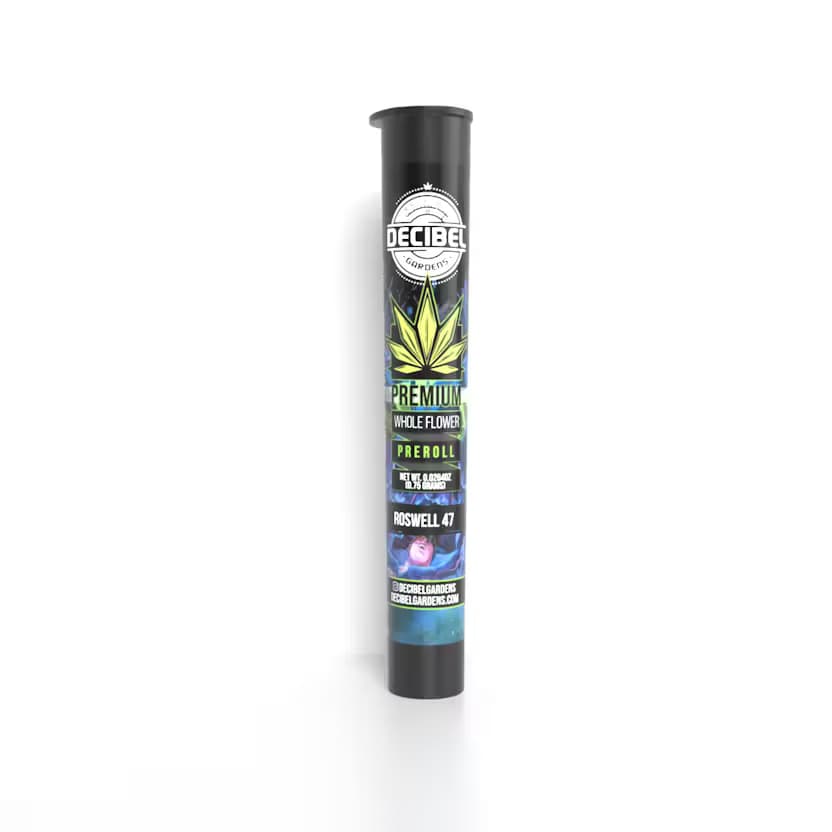 Single Pre-Roll-Decibel Gardens-Roswell 47 Pre-roll
