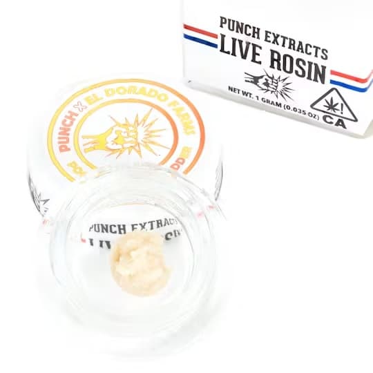 Solventless Rosin-Punch Extracts-Poochie Berto Tier 4 Live Rosin Cold Cure Badder