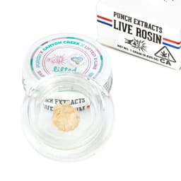 Solventless Rosin-Punch Extracts-Saffron Punch Tier 4 Live Rosin Cold Cure Badder-image-1