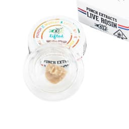 Solventless Rosin-Punch Extracts-Toronja Jelly Tier 4 Live Rosin Cold Cure Badder-image-1