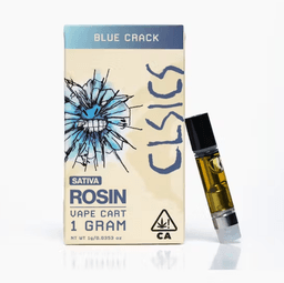 Solventless Rosin Vape-CLSICS-Blue Crack Cartridge-image-1