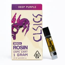 Solventless Rosin Vape-CLSICS-Deep Purple Cartridge-image-1