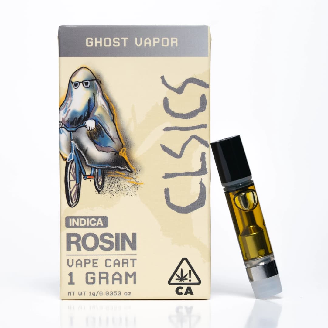 Solventless Rosin Vape-CLSICS-Ghost Vapor Cartridge