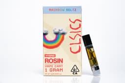 Solventless Rosin Vape-CLSICS-Rainbow Beltz Cartridge-image-1