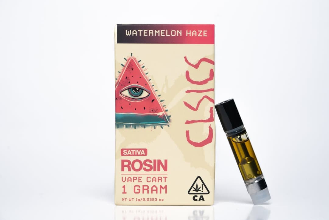 Solventless Rosin Vape-CLSICS-Watermelon Haze Cartridge