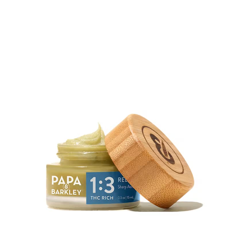 Topicals-Papa & Barkley-1:3 Releaf Balm THC Rich 15ml