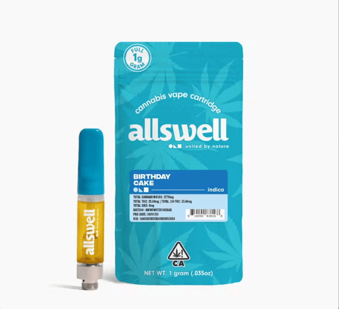 Vapes-Allswell-Birthday Cake Cartridge