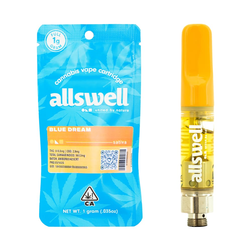 Vapes-Allswell-Blue Dream Cartridge