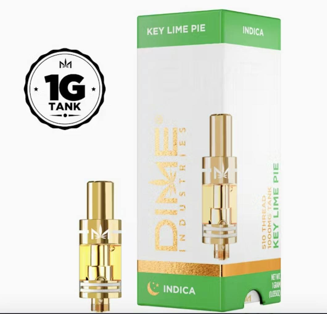 Vapes-Dime Industries-Key Lime Pie Cartridge