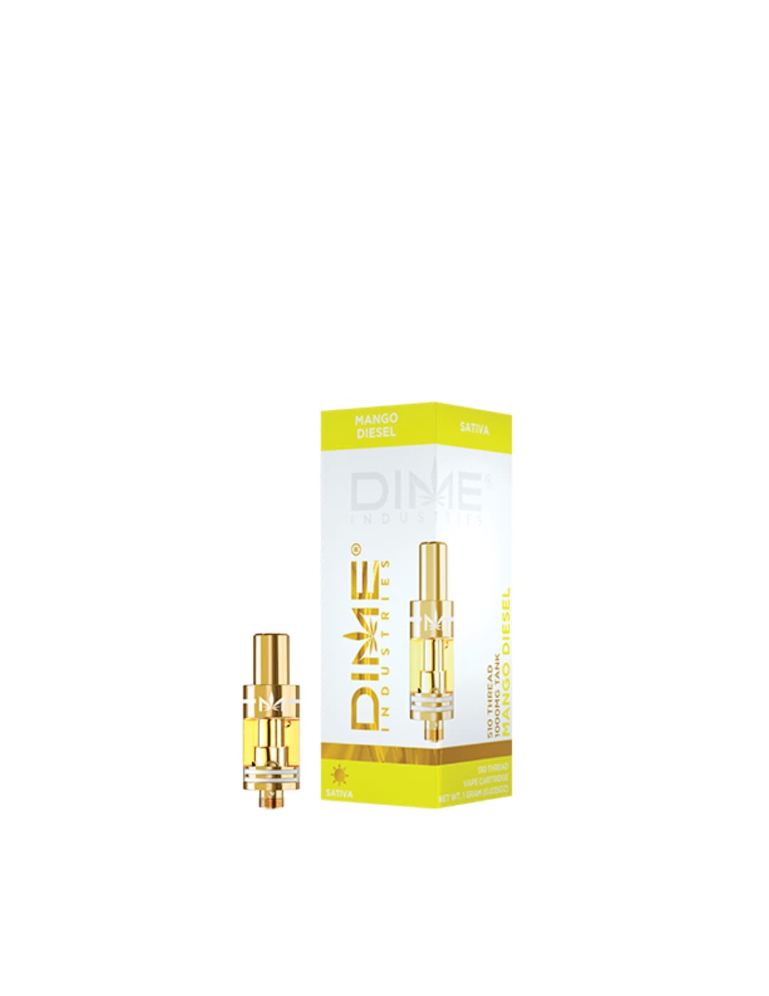 Vapes-Dime Industries-Mango Diesel Cartridge