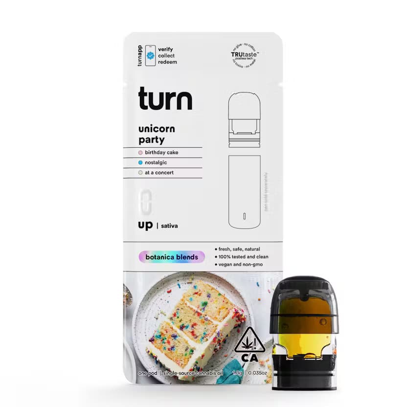 Pod System-turn-Unicorn Party Botanical Blends Pod