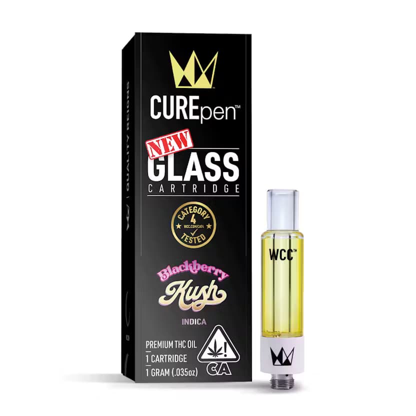 Vapes-West Coast Cure-Blackberry Kush CurePen